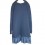 Cotton + Denim Dress - Dark Blue